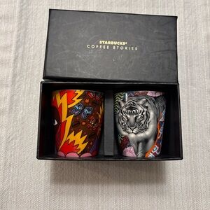 Starbucks Limited Edition Artistic Coffee Stories Socks Gift Set